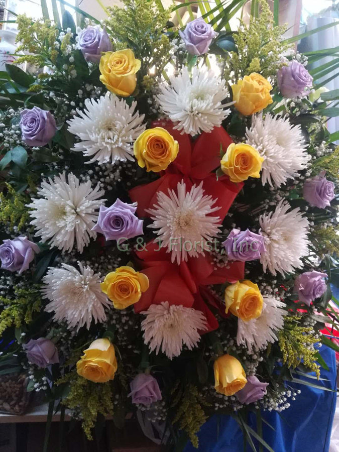 Funeral Floral Wreath 006 - G & J Florist