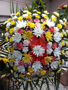 Funeral Floral Wreath 008 - G & J Florist