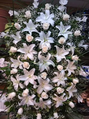 Funeral Floral Wreath 037 - G & J Florist