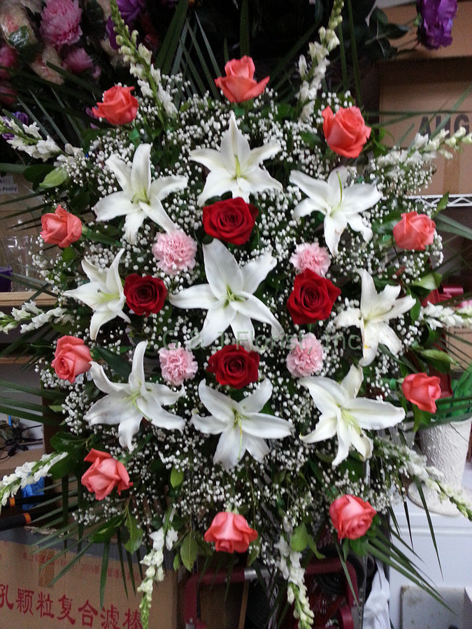 Funeral Floral Wreath 010 - G & J Florist