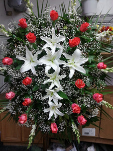 Funeral Floral Wreath 016 - G & J Florist
