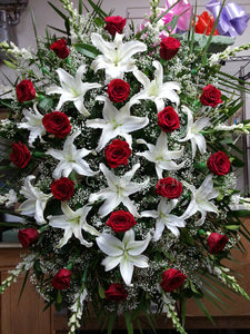 Funeral Floral Wreath 018 - G & J Florist