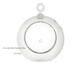 4.5-in. Clear Plastic Terrarium Globes - G & J Florist