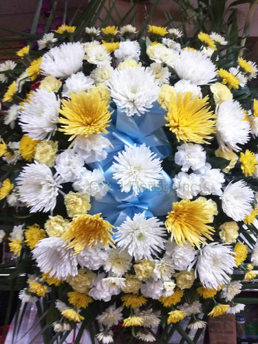 Funeral Floral Wreath 033 - G & J Florist