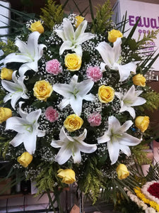 Funeral Floral Wreath 034 - G & J Florist