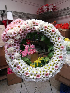 Funeral Floral Wreath 030 - G & J Florist
