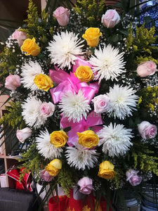 Funeral Floral Wreath 007 - G & J Florist