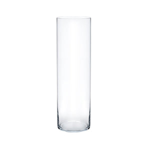 4 x  16 inch clear-cylinder-vase - G & J Florist